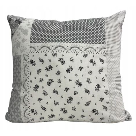 Taie d'oreiller décorative en coton 40x40 cm
