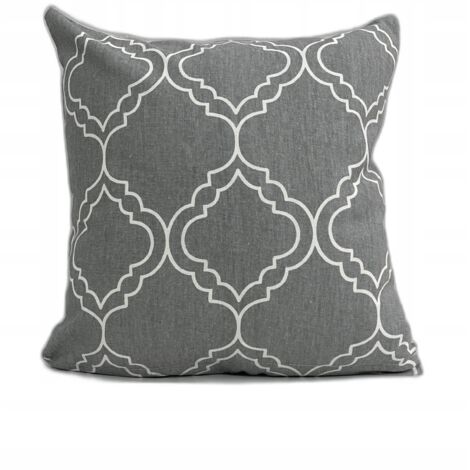 Taie d'oreiller décorative en coton 40x40 cm