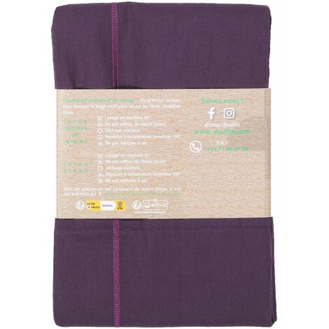 Taie d'oreiller Doulito - 65x65 cm - Made in France - Coton