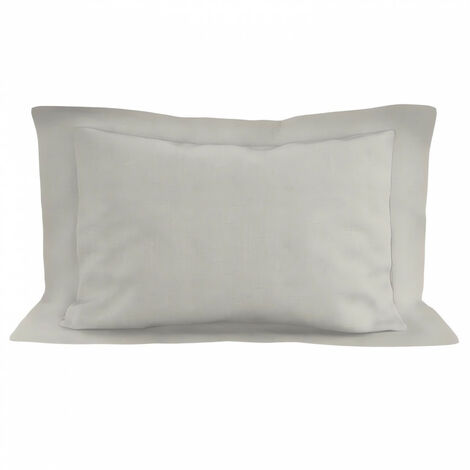 Taie d'oreiller en coton 57 fils 50x70 cm UNI lin, par Soleil d'ocre