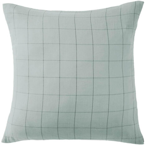 Taie d’Oreiller en Gaze de Coton Tissée – 60 x 60 cm – Gaia Match Pampa