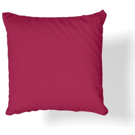 Taie d'oreiller en jersey 40x40 amarante