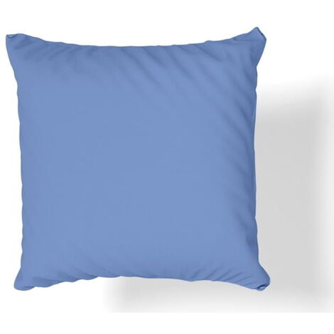 Taie d'oreiller en jersey 40x40 bleu marine