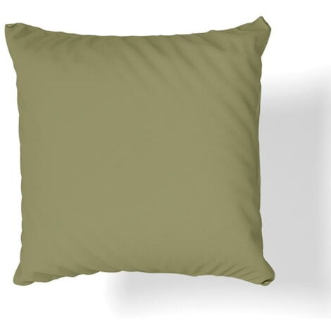 Taie d'oreiller en jersey 40x40 olive