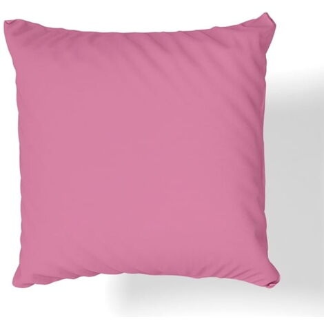Taie d'oreiller en jersey 40x40 rose