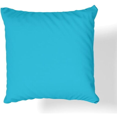 Taie d'oreiller en jersey 40x40 turquoise foncé