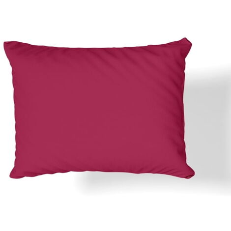 Taie d'oreiller en jersey 50x60 amarante