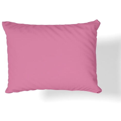 Taie d'oreiller en jersey 50x60 rose