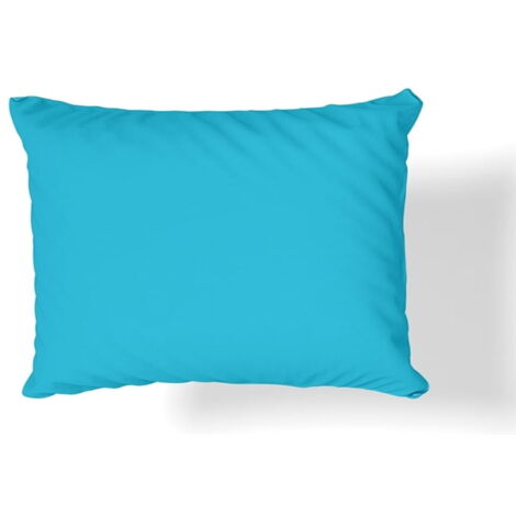 Taie d'oreiller en jersey 50x60 turquoise foncé