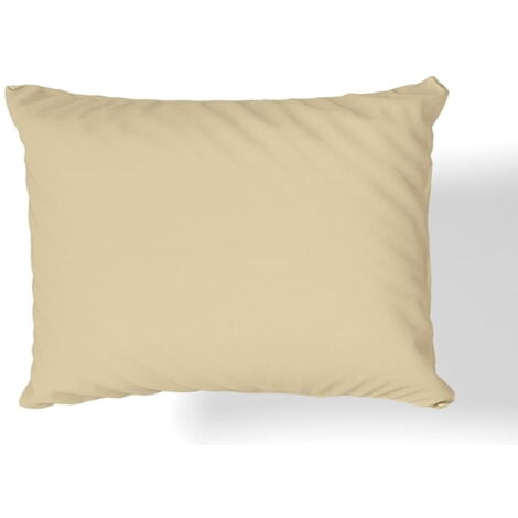 Taie d'oreiller en jersey 70×80 beige