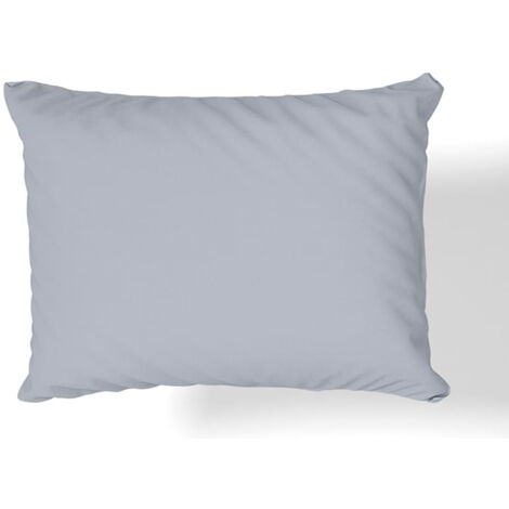 Taie d'oreiller en jersey 70×80 gris clair