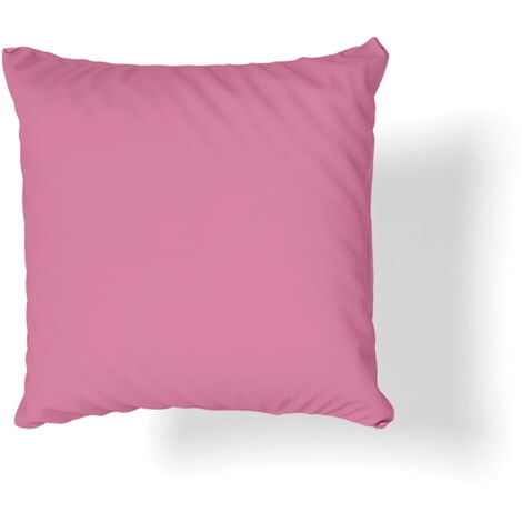 Taie d'oreiller en satin de coton 40x40 rose