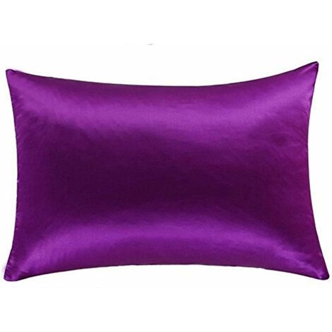 OUYIDA Taie d'oreiller en soie taie d'oreiller double face en soie