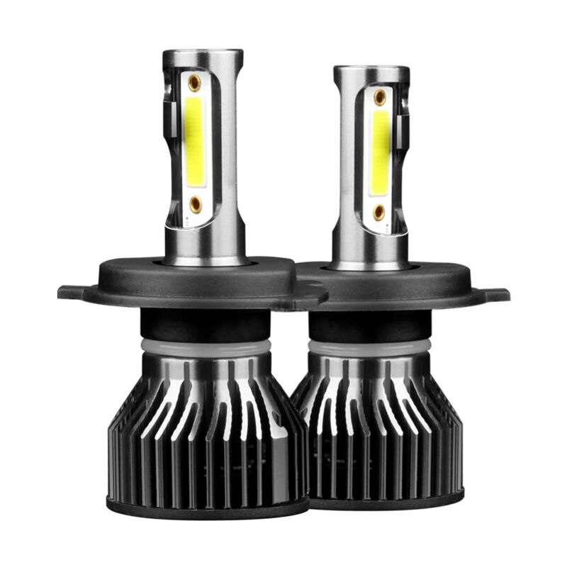 Lot de 2 ampoules LED pour phares de voiture, kit de conversion tout-en-un H4 HB2 9003 50 W, étanche IP68