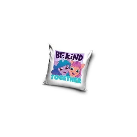 Taie d'oreiller enfant 3D 40x40 PONY Poneys