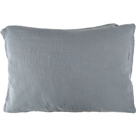 Taie d'oreiller gaze de coton CASSIS 50x70 cm