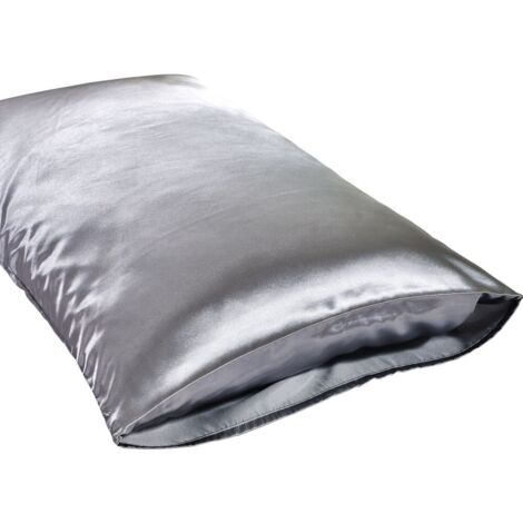 Taie d'oreiller gris argenté 4080cm style allemand pour oreillers orthopédiques et literie moderne