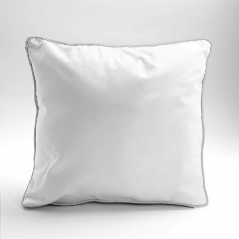 Taie d'oreiller Macatin pur coton 40x40 blanc Premium