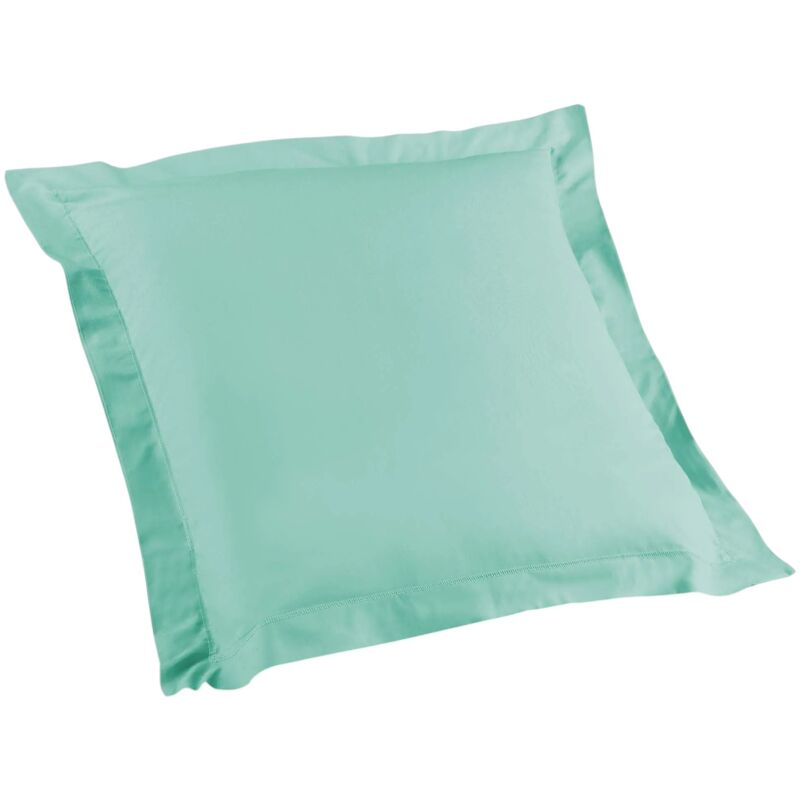 Taie d'oreiller menthe 63 x 63 cm