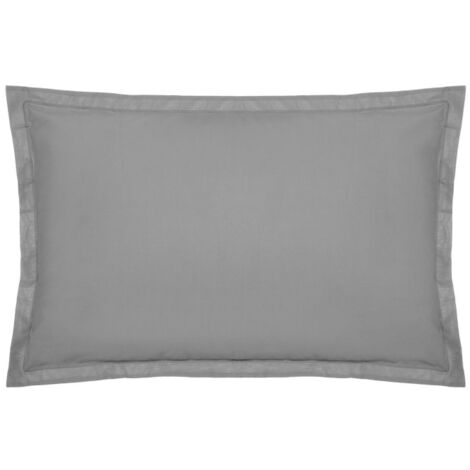 Taie d'Oreiller "Percale" 50x70cm Gris