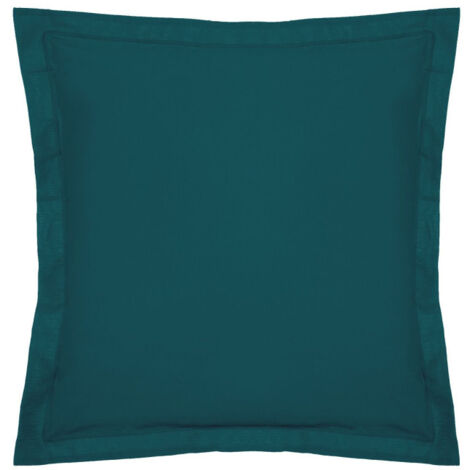 Taie d'Oreiller "Percale" 63x63cm Bleu Egéen