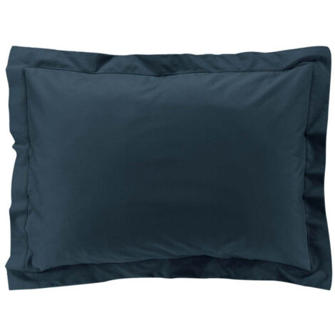 Taie d'Oreiller "Percaline" 50x70cm Bleu Nuit