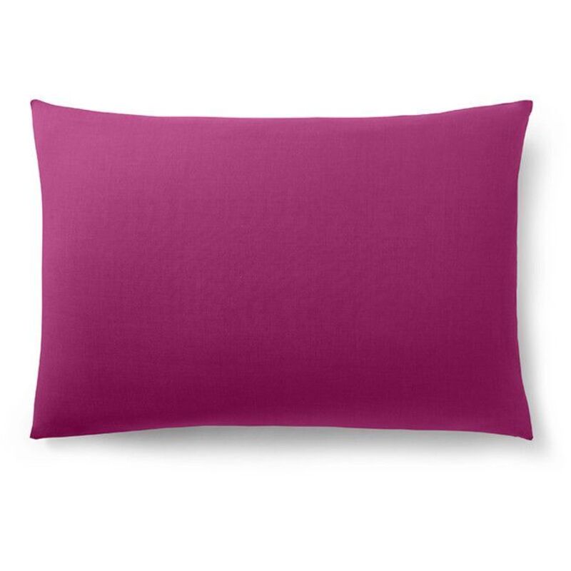 Taie d'oreiller - Prémium - 50 x 70 cm - 100% coton - Certifiée Oeko-Tex - Magenta