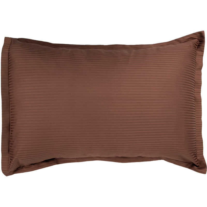 Taie d'oreiller satin de coton grand hôtel 50x70 cm
