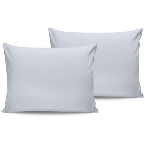 taie d'oreiller Set Blanc