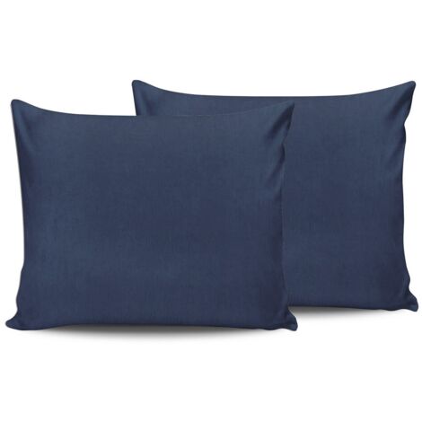 taie d'oreiller Set Bleu foncé