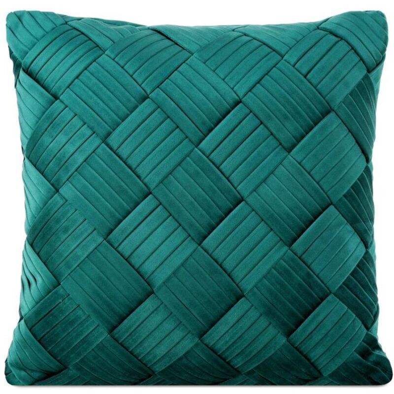 Taie D'Oreiller Sonia 45x45 Cm Menthe Foncé