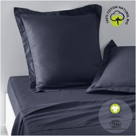 Taie d'oreiller - TODAY - 63 x 63 cm - Coton bio - Certifié GOTS - oeko-Tex