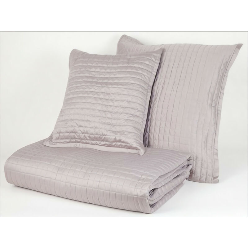 SOLEIL D OCRE  - Taie d'oreiller ulysse 65x65 taupe - Taupe