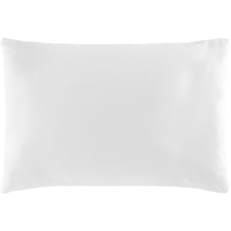 Taie oreiller Microfibre - 50x70 cm - Blanc