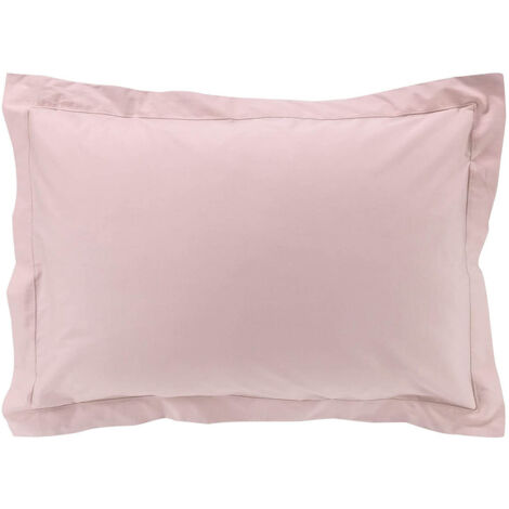 Taies d'oreiller x2 Percale 50x70 cm Rose