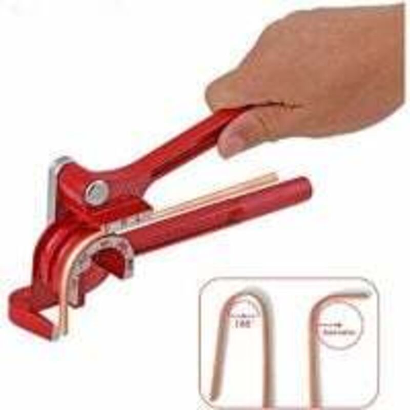 Serbia - Taille de la cintreuse de tubes manu 3-en-1 1/4 5/16 3/8 Type de levier à 180 degrés Courbure robuste Cuivre Laiton Aluminium et métal doux