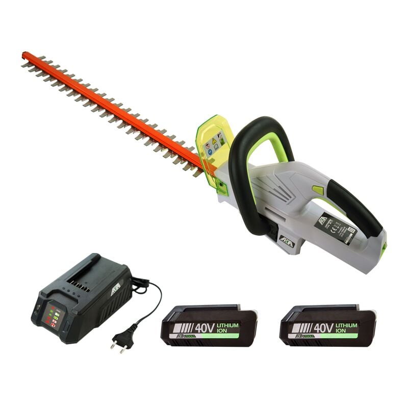 Taille-haie 40V Akita + 2 Batterie + Chargeur