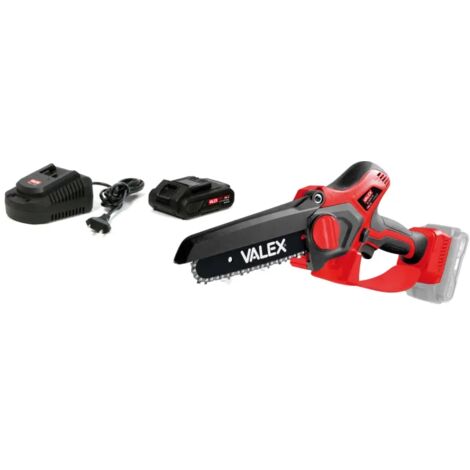 Taille-haie à chaîne sans fil Valex "M-MSB18" lame de 18 cm 18V 2Ah
