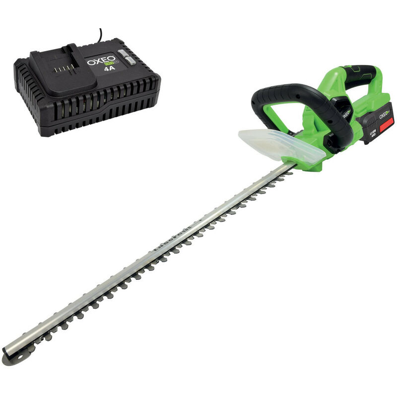 OXEO Taille-haie batterie 18v easy full avec batterie et chargeur 4ah