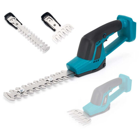 Taille Haie Batterie Electrique Mini Taille-Herbes sans Fil avec Batterie ,2 en 1 et Chargeur,sans Fil Electrique Cisaille de Jardin pour Arbustes, Jardin, Gazon, Pelouse