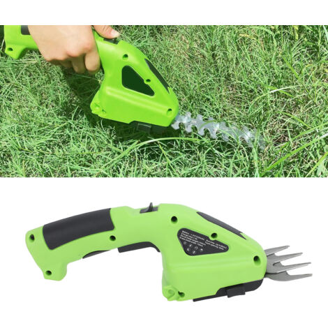 Taille-Haie Électrique 2 en 1 Chargeable Cisailles à Branches 2000mAh Batterie Intégrée Outil de Jardinage pour Main Gauche et Droite-KZQ