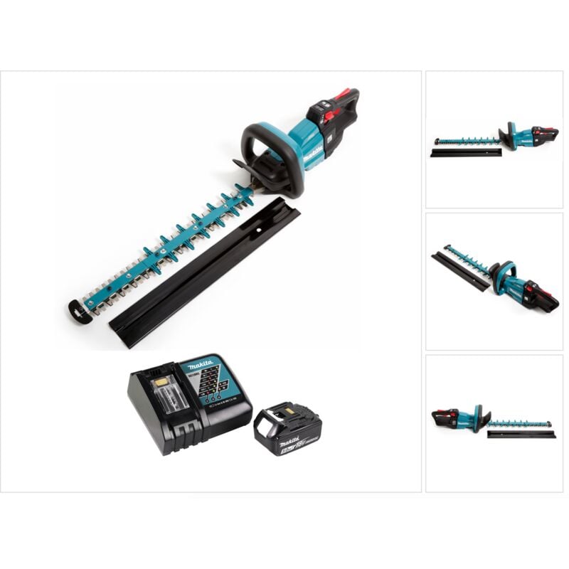 Duh 502 RT1 18V taille-haie sans fil 50cm + 1x batterie 5.0 Ah + chargeur - Makita
