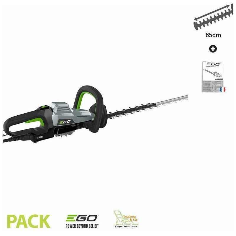 Ego Power+ - Taille haie professionnel double lame 65 cm Egopower coupe 33 mm HTX6500