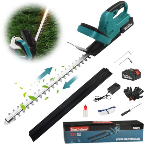 Taille-Haie sans Fil SK5 21V Moteur brushless Lame 53 cm Couleur Bleu 600W