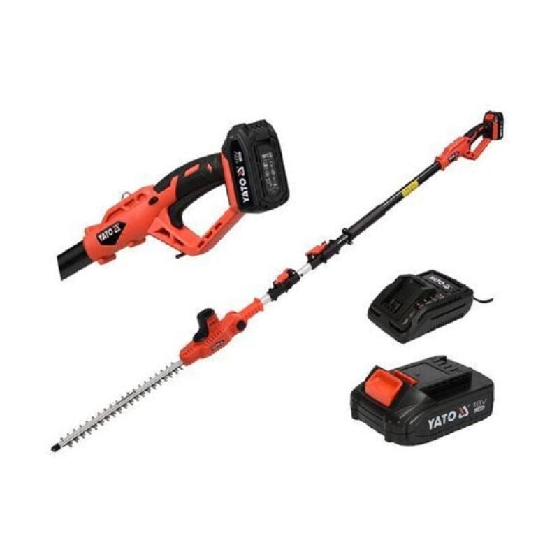 Climère de haie Yato 18V 1,8-2,8m 1x2,0Ah