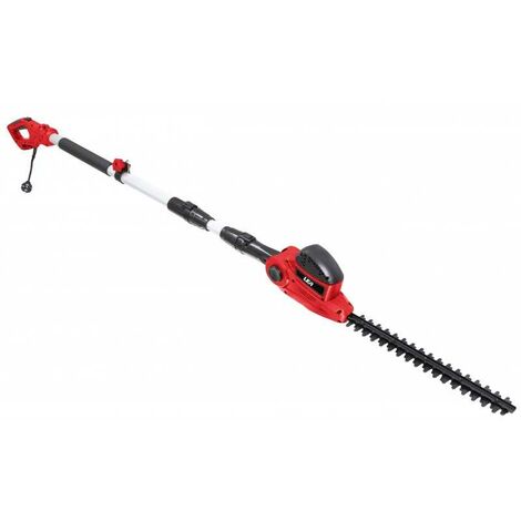 LEA – Taille-haie télescopique électrique 550W LE3505548DL – Lame 41 cm pour haies moyennes – Perche jusqu'à 2,6 m – Coupe nette