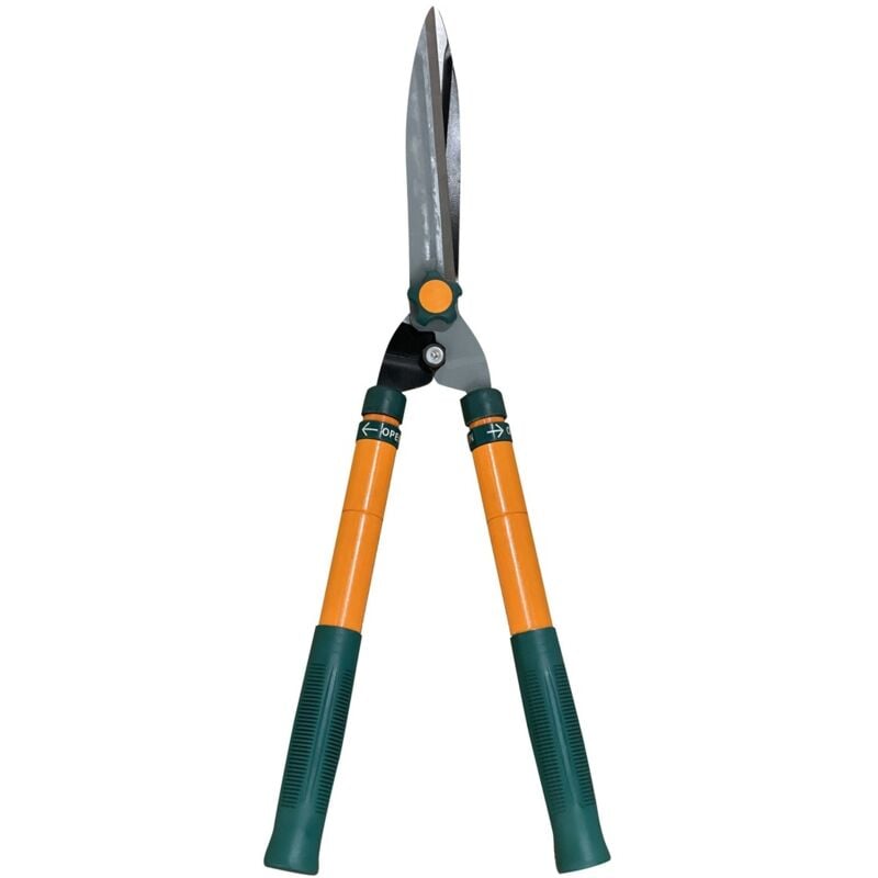 GSC - Taille-haie télescopique avec lame en acier de 200 mm