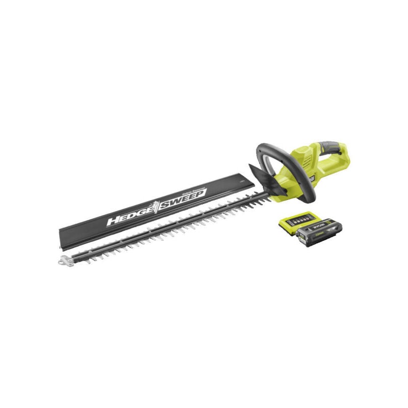 Taille-haies 36V Ryobi Lame 60cm - Batterie 2,0Ah - Chargeur - RY36HT60A-120