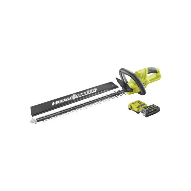 Taille-haies 36V Ryobi Lame 60cm - Batterie 4,0Ah - Chargeur rapide - RY36HT60A-140