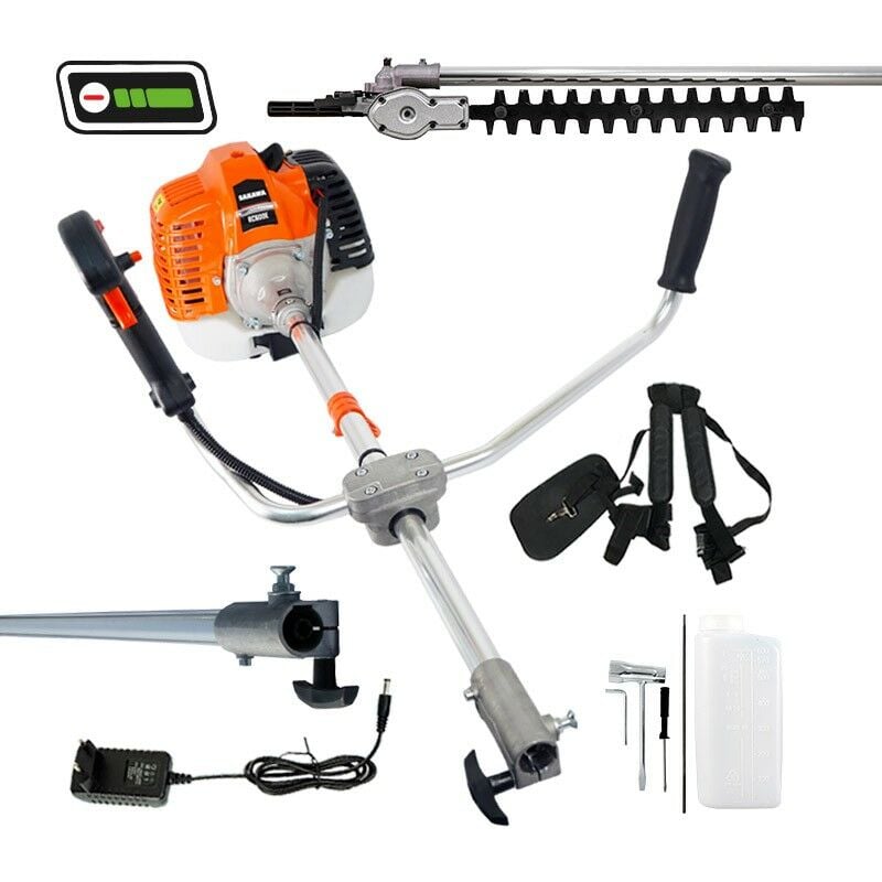 Taille- Haies 3 Mètres Démarrage Eléctrique 52,7cc